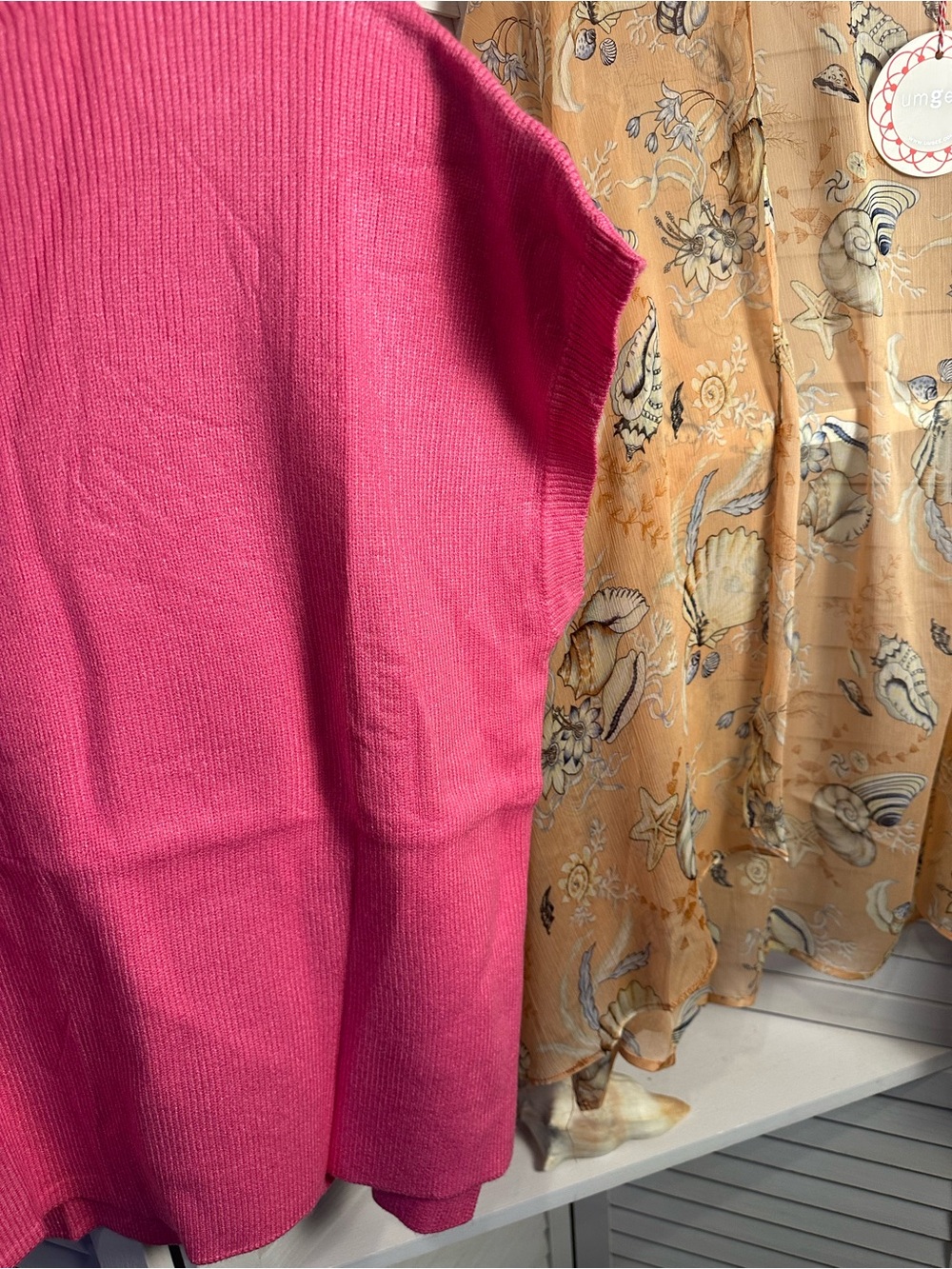 JODIFL Hot Pink over sized Sweater - Picture 3 of 6